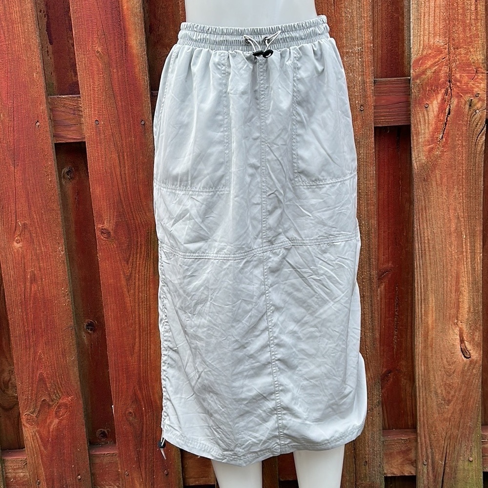 Wild Fable Utility Stylish Draw String Light Gray… - image 2